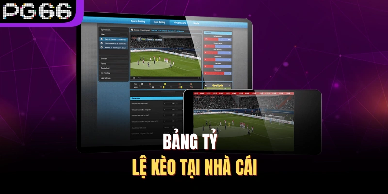 Bảng tỷ lệ kèo tại nhà cái